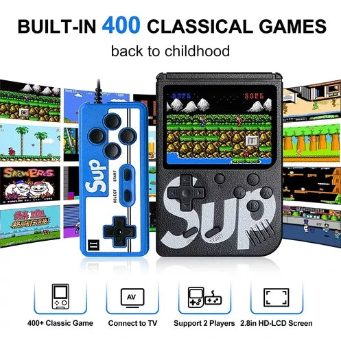 Mini Consola Game Boy +400 juegos contro