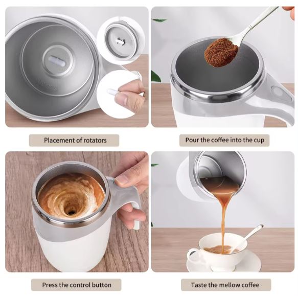 TAZA MAGNETICA AGITADORA AUTOMATICA USB