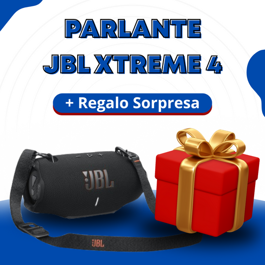 🔊 JBL Xtreme 4 + JBL Clip 5 de Regalo – ¡Sonido Premium y Potencia al Máximo - solo hoy